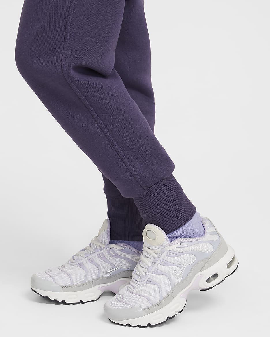 Pantalon taille haute ajuste Nike Sportswear Club Fleece pour ado fille